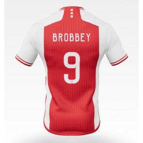 Ajax Brian Brobbey #9 Domaci Dres 2023-24 Kratak Rukavima